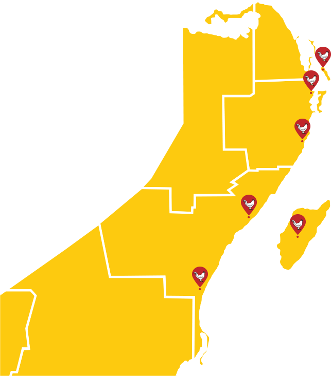 Mapa distribucion